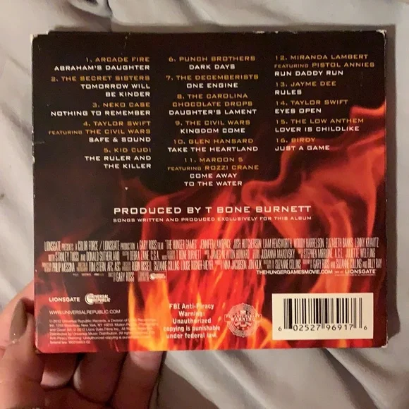 The Hunger Games CD